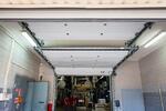Промышленные ворота цвет RAL9006 Серебристый