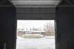 Промышленные ворота с калиткой
